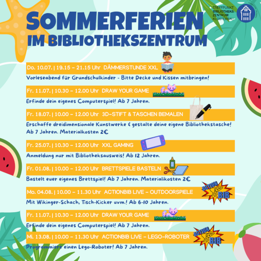 Sommerferien 2025